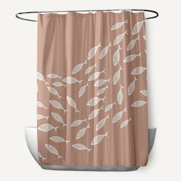 Rosecliff Heights Callimont Animal Print Single Shower Curtain Wayfair